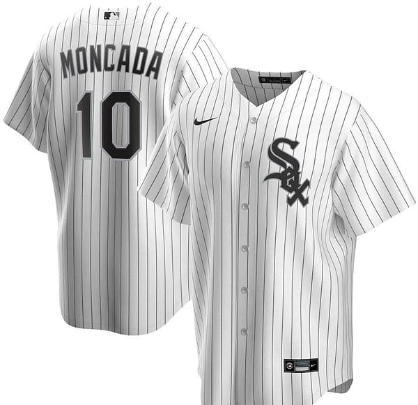 Youth Yoan Moncada White Home 2020 Player Team Jersey