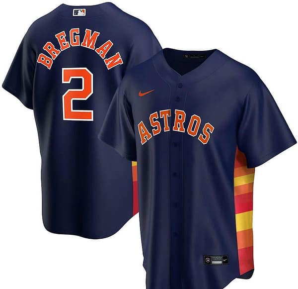 Youth Alex Bregman Navy Alternate 2020 Player Team Jersey
