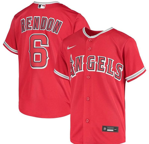 Youth Anthony Rendon Red Alternate 2020 Player Team Jersey