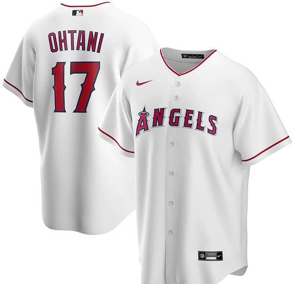 Youth Shohei Ohtani White Home 2020 Player Team Jersey