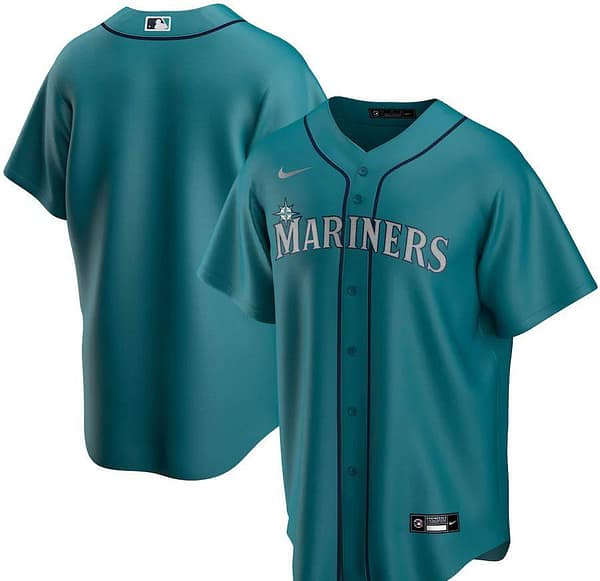Men's Aqua Alternate 2020 Team Jersey