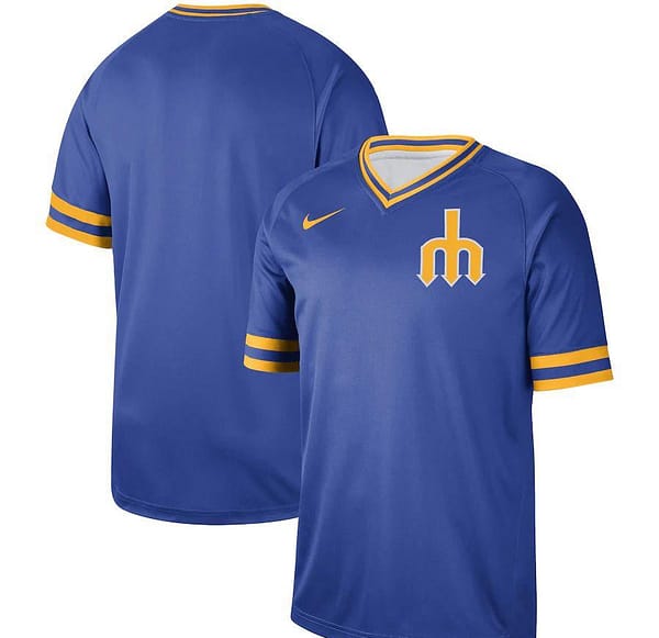 Men's Royal Cooperstown Collection Legend V-Neck Team Jersey