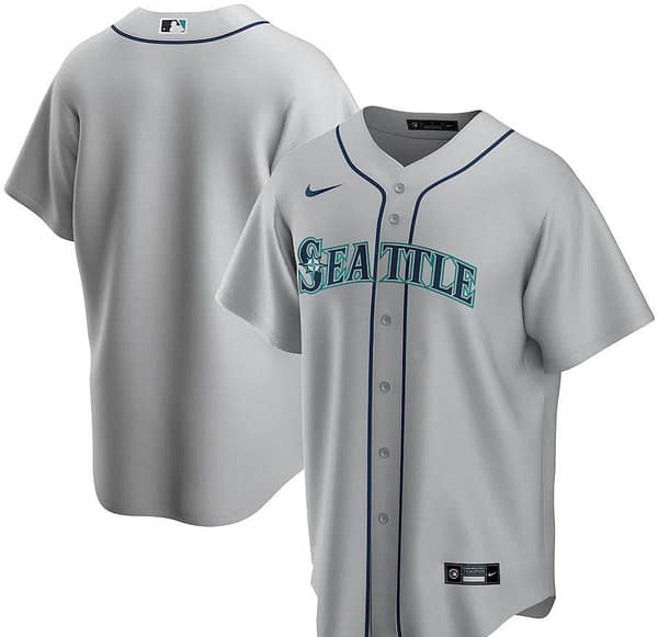 Men's Gray Road 2020 Team Jersey