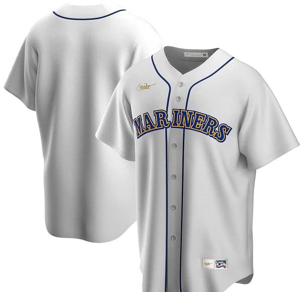 Men's White Home Cooperstown Collection Team Jersey