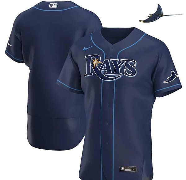 Men's Navy Alternate 2020 Authentic Team Jersey