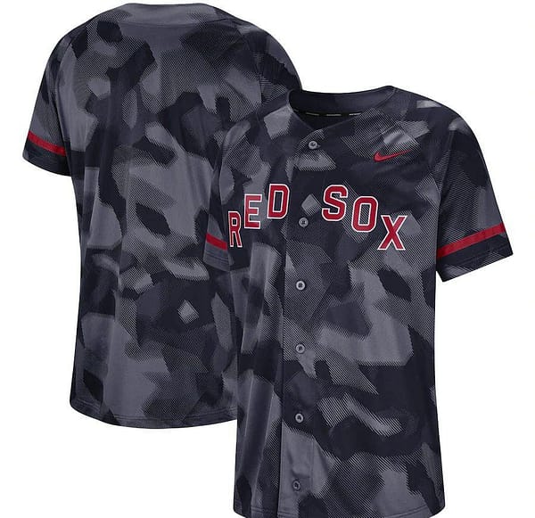 Men's Navy Camo Team Jersey