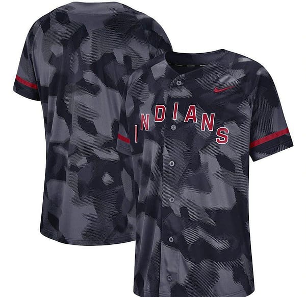 Men's Navy Camo Team Jersey