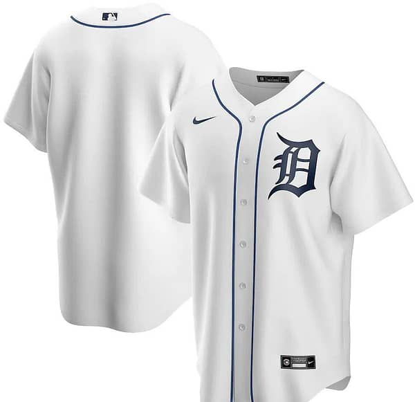 Men's White Home 2020 Team Jersey