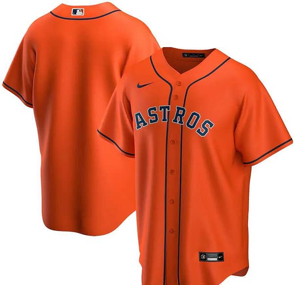 Men's Orange Alternate 2020 Team Jersey