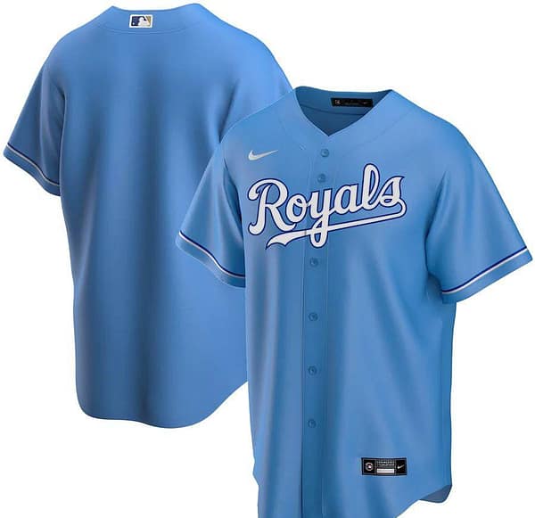 Men's Light Blue Alternate 2020 Team Jersey