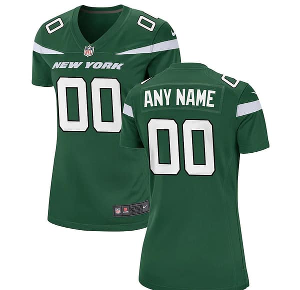Women's Gotham Green Custom Game Team Jersey