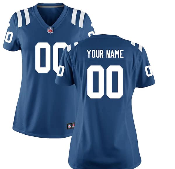 Women's Royal Customized Game Team Color Team Jersey