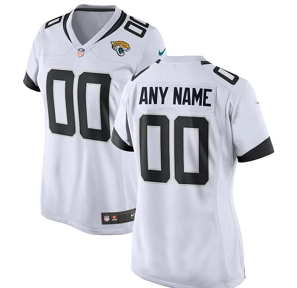Women's White Custom Game Team Jersey