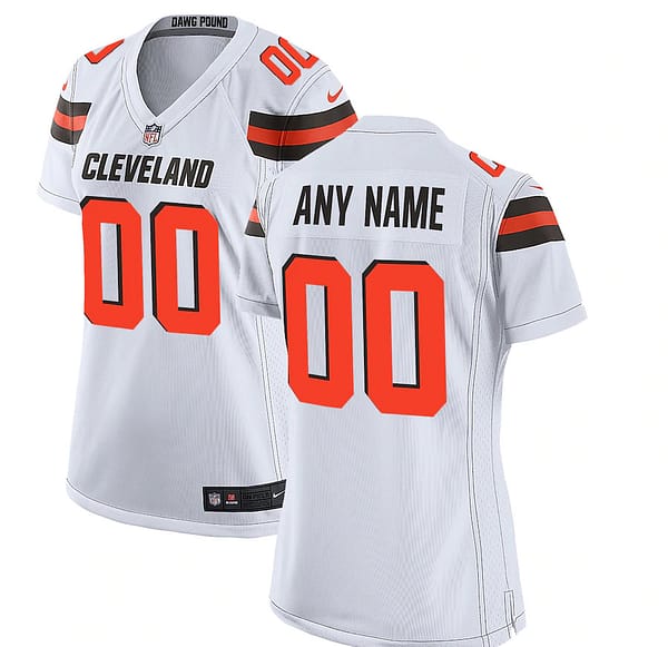 Women's White Custom Team Jersey