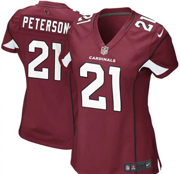 Women's Patrick Peterson Cardinal Player Limited Team Jersey