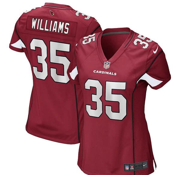 Women's Aeneas Williams Cardinal Retired Player Limited Team Jersey