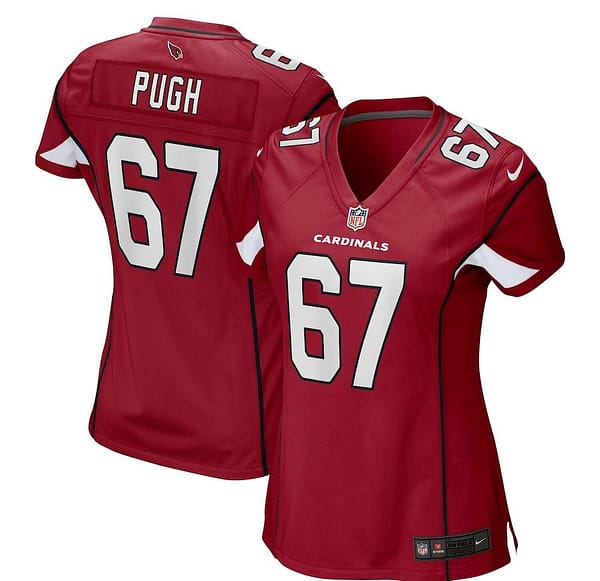 Women's Justin Pugh Cardinal Player Limited Team Jersey