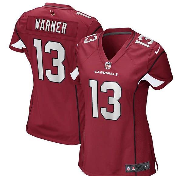 Women's Kurt Warner Cardinal Retired Player Limited Team Jersey