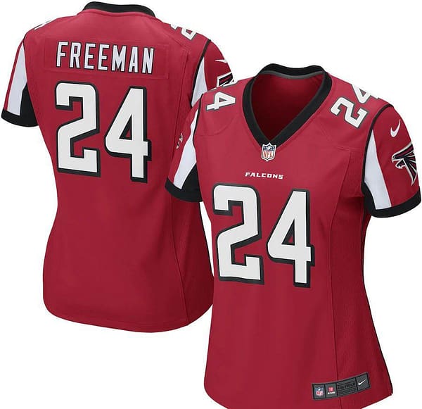 Women's Devonta Freeman Red Player Limited Team Jersey