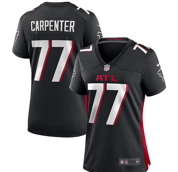 Women's James Carpenter Black Player Limited Team Jersey