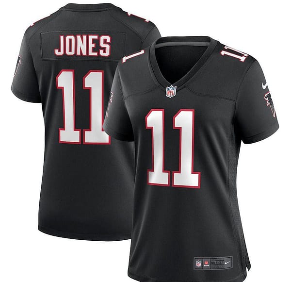 Women's Julio Jones Black Throwback Player Limited Team Jersey