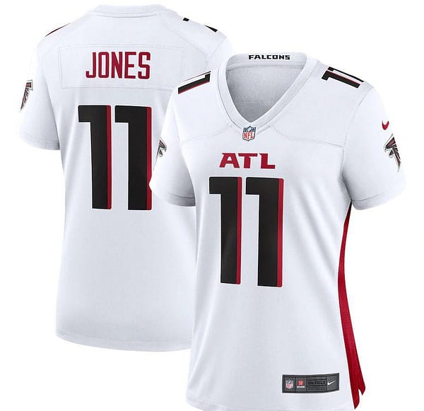 Women's Julio Jones White Player Limited Team Jersey