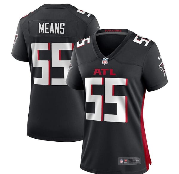 Women's Steven Means Black Player Limited Team Jersey