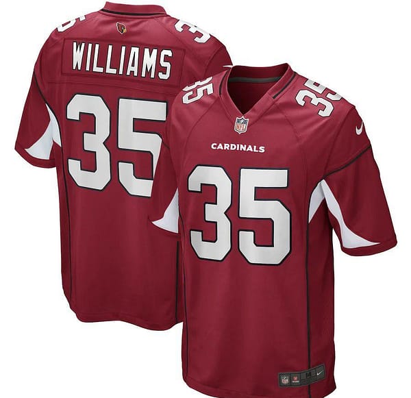 Men's Aeneas Williams Cardinal Retired Player Limited Team Jersey