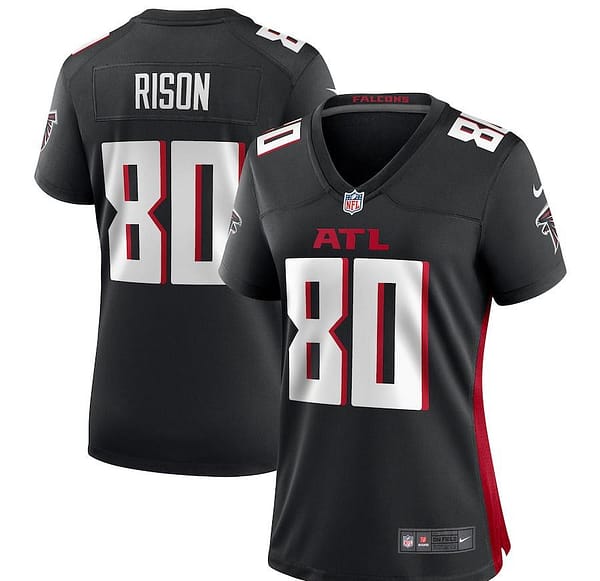 Women's Andre Rison Black Retired Player Limited Team Jersey
