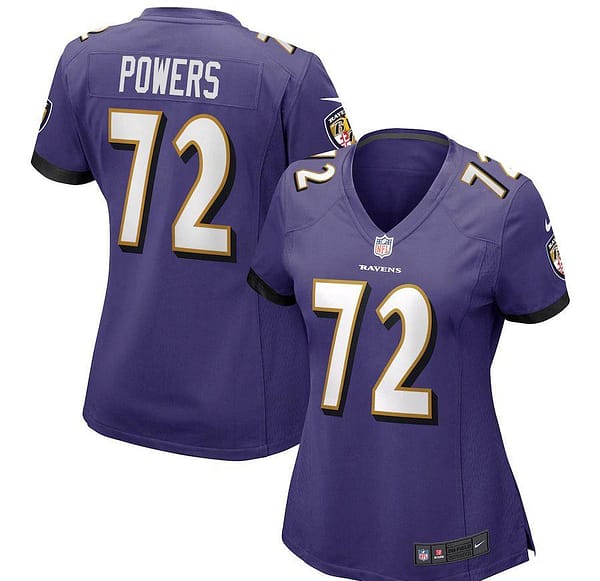 Women's Ben Powers Purple Player Limited Team Jersey