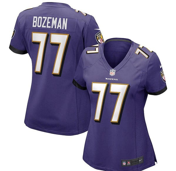 Women's Bradley Bozeman Purple Player Limited Team Jersey