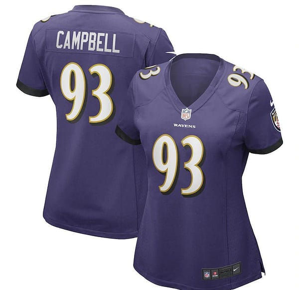 Women's Calais Campbell Purple Player Limited Team Jersey
