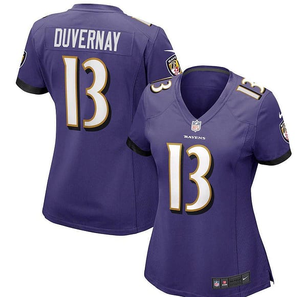Women's Devin Duvernay Purple Player Limited Team Jersey