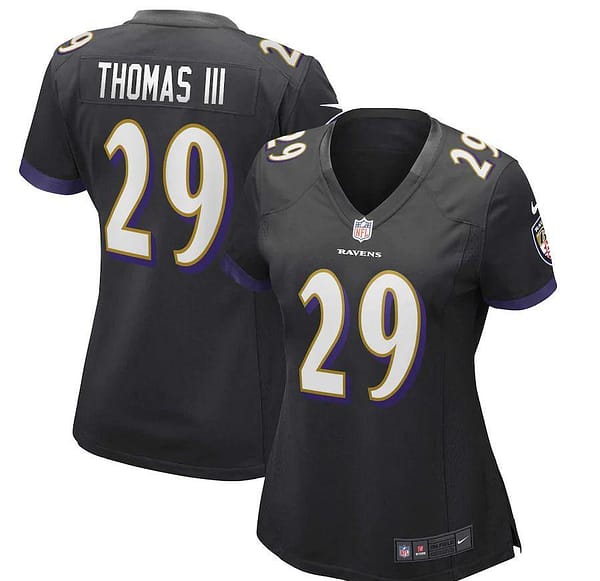 Women's Earl Thomas Black Player Limited Team Jersey