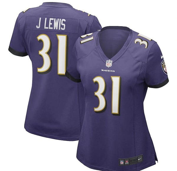 Women's Jamal Lewis Purple Retired Player Limited Team Jersey