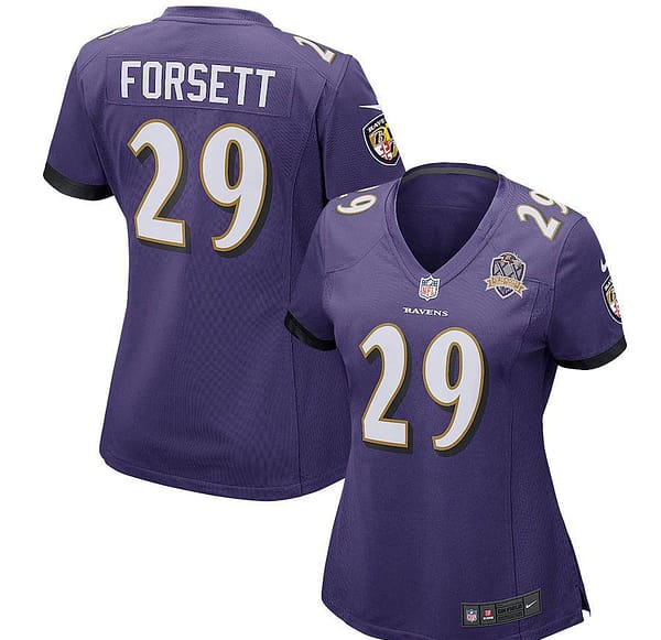 Women's Justin Forsett Purple Patch Player Limited Team Jersey