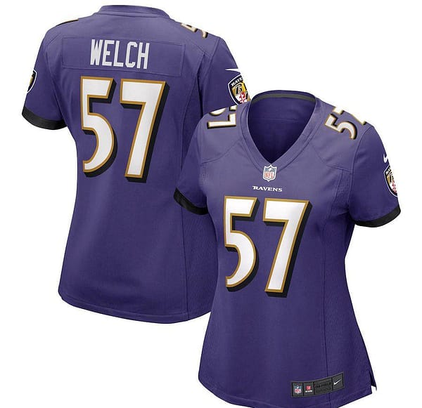Women's Kristian Welch Purple Player Limited Team Jersey