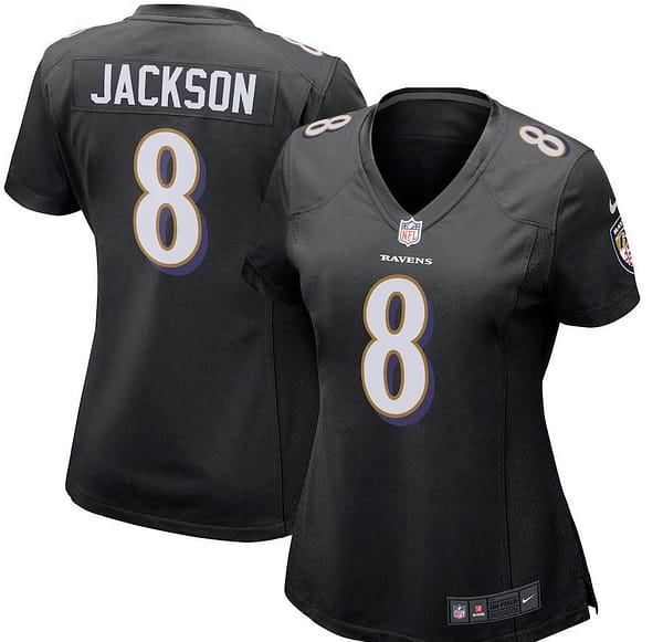 Women's Lamar Jackson Black Event Player Limited Team Jersey