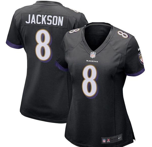 Women's Lamar Jackson Black Player Limited Team Jersey