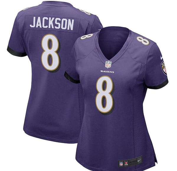 Women's Lamar Jackson Purple Player Limited Team Jersey