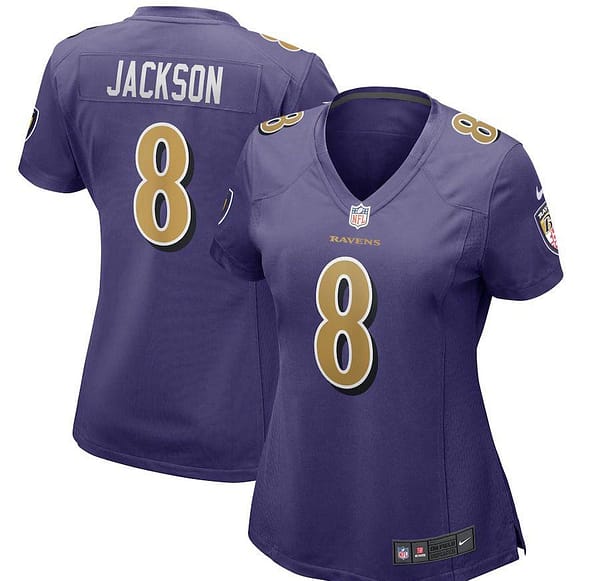 Women's Lamar Jackson Purple Alternate Player Limited Team Jersey