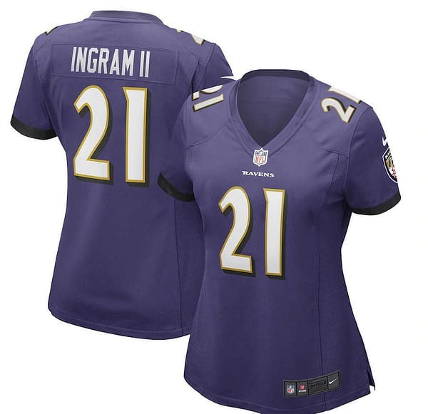 Women's Mark Ingram II Purple Player Limited Team Jersey