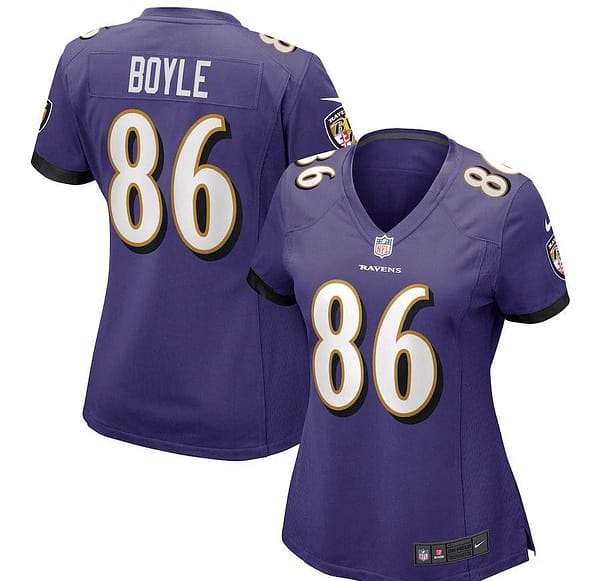 Women's Nick Boyle Purple Player Limited Team Jersey
