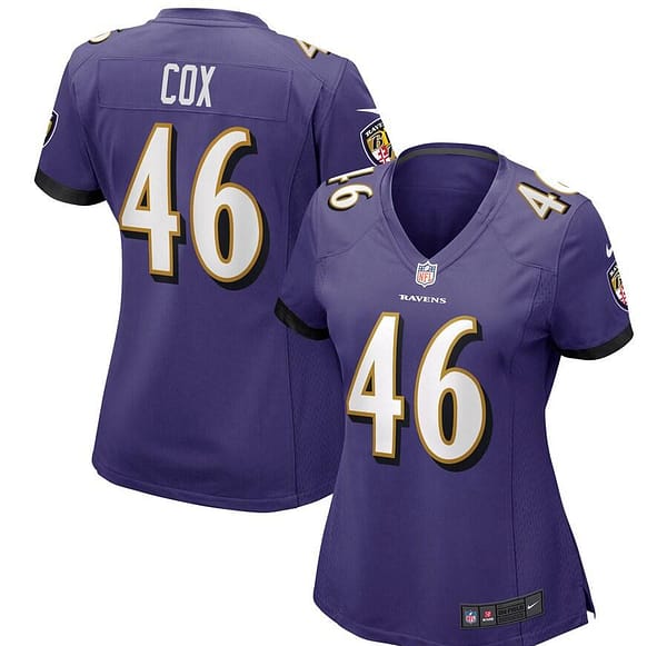 Women's Morgan Cox Purple Player Limited Team Jersey