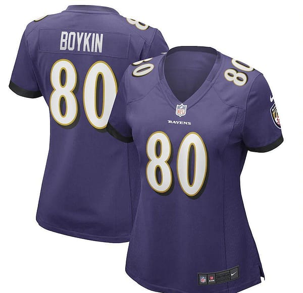 Women's Miles Boykin Purple Player Limited Team Jersey
