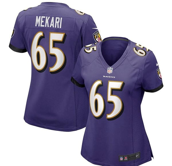 Women's Patrick Mekari Purple Player Limited Team Jersey