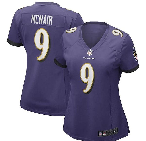 Women's Steve McNair Purple Retired Player Limited Team Jersey