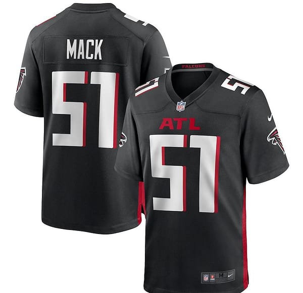 Men's Alex Mack Black Player Limited Team Jersey