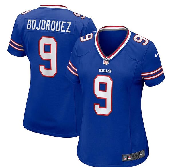 Women's Corey Bojorquez Royal Player Limited Team Jersey
