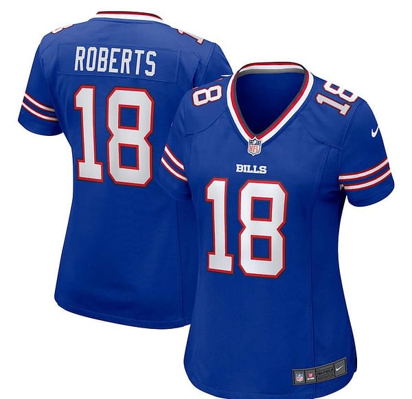 Women's Andre Roberts Royal Player Limited Team Jersey